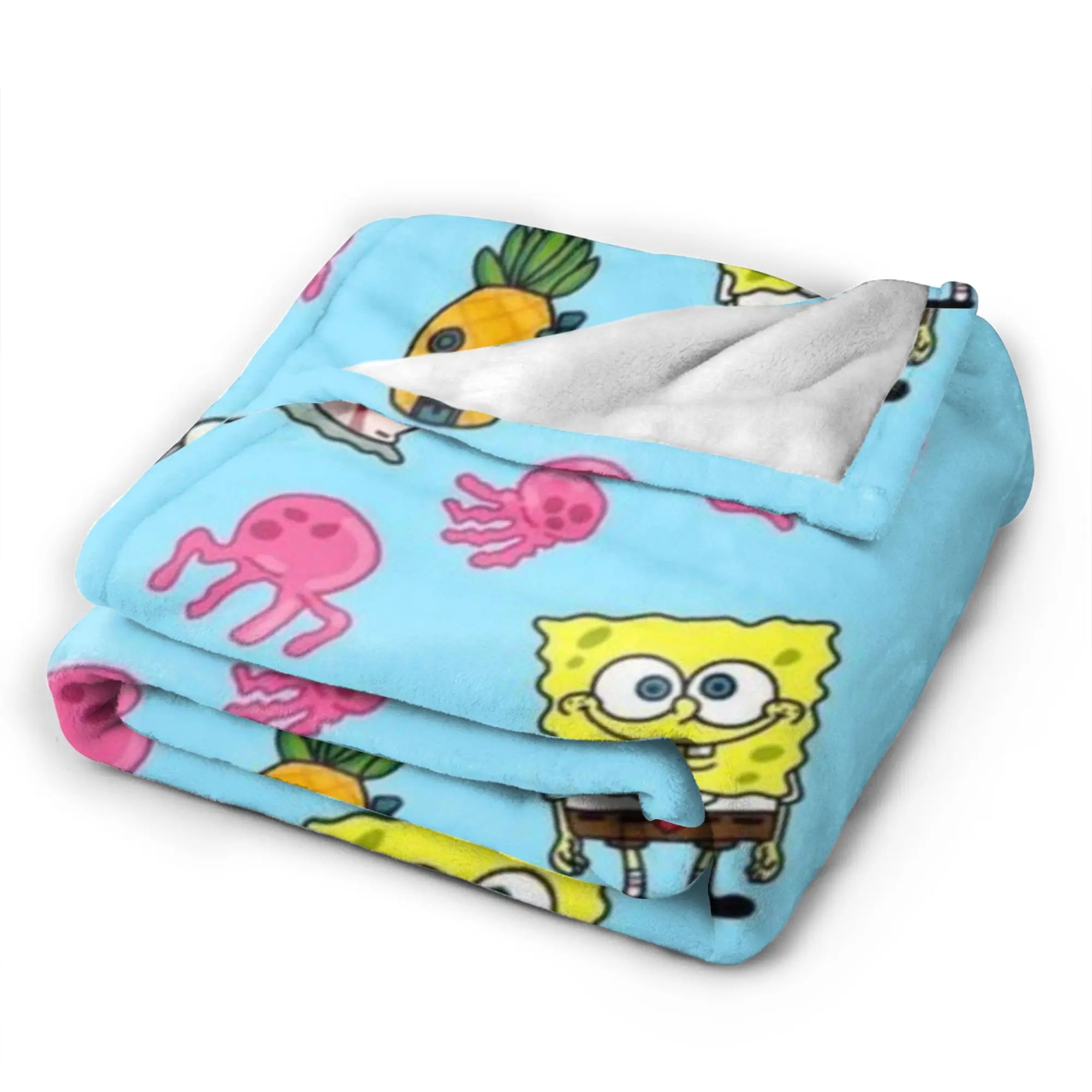 Small SpongeBob Throw Blanket