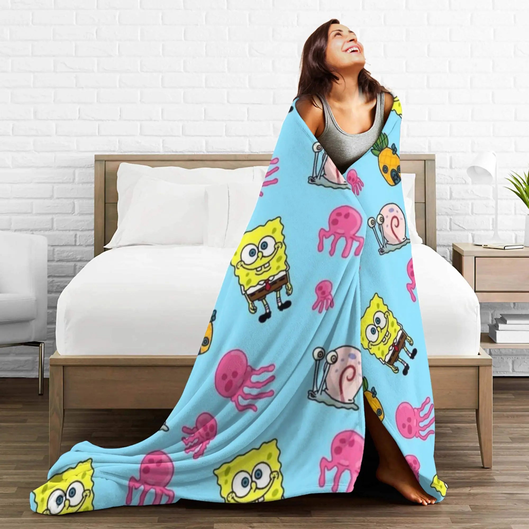 Small SpongeBob Throw Blanket