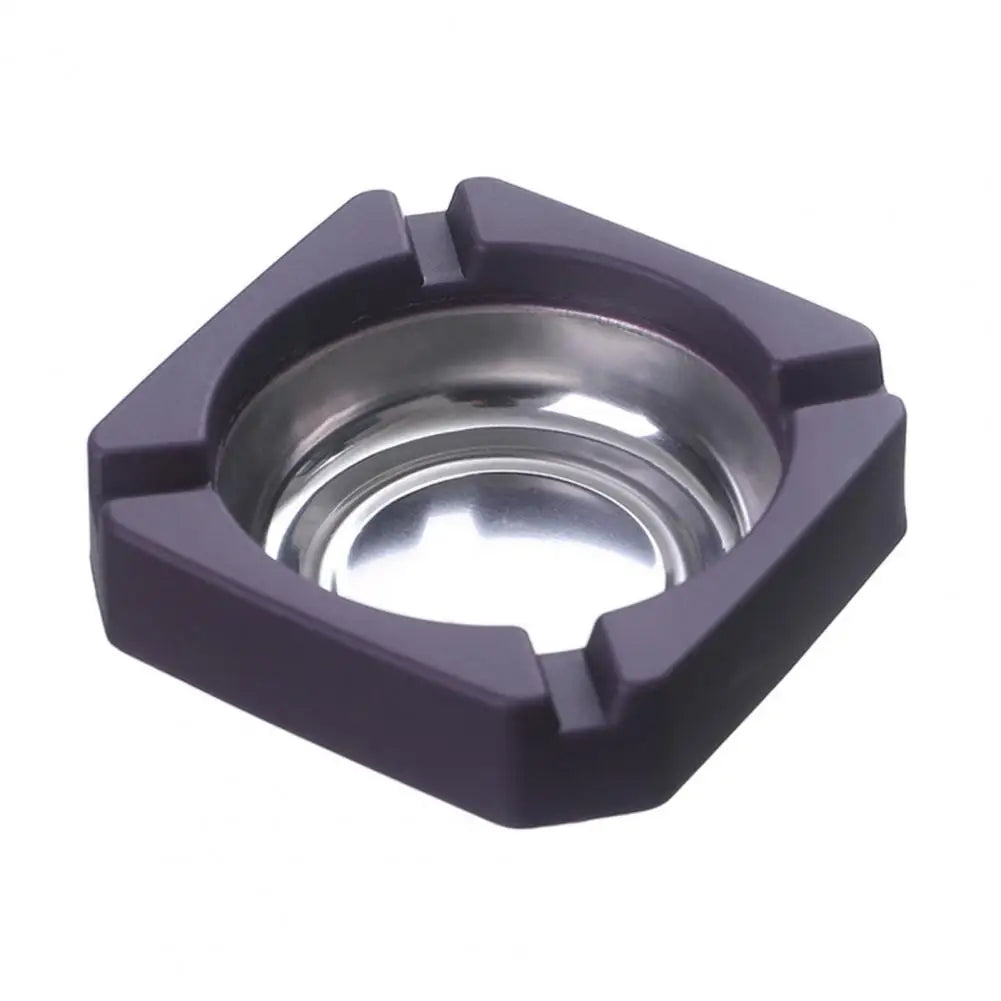 Stainless Steel Square Ashtray