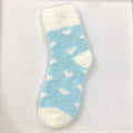 Fluffy Heart Socks