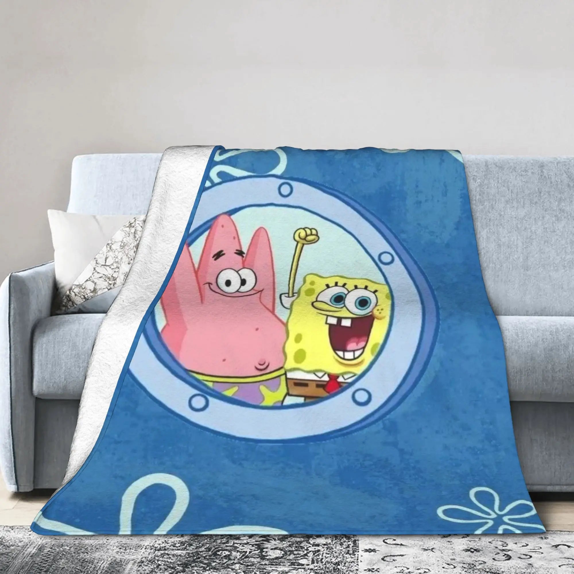 Small SpongeBob Throw Blanket