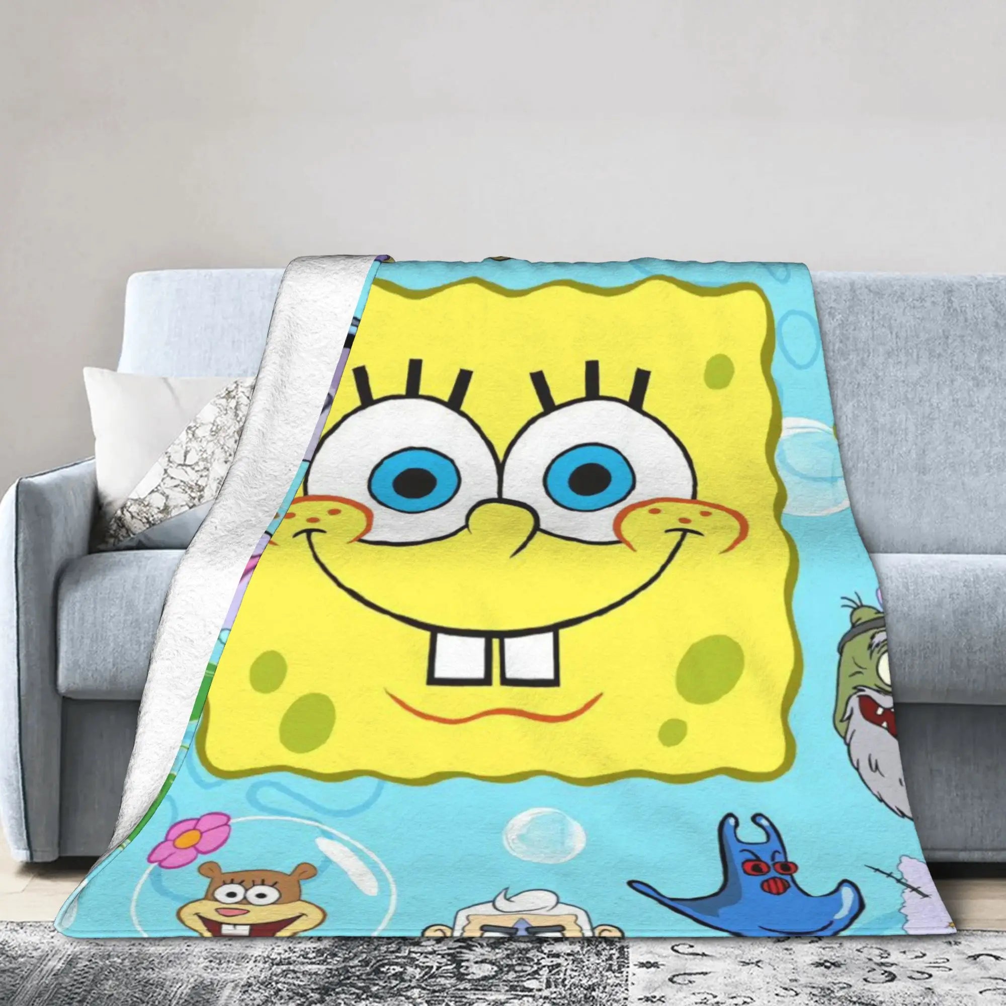 Small SpongeBob Throw Blanket