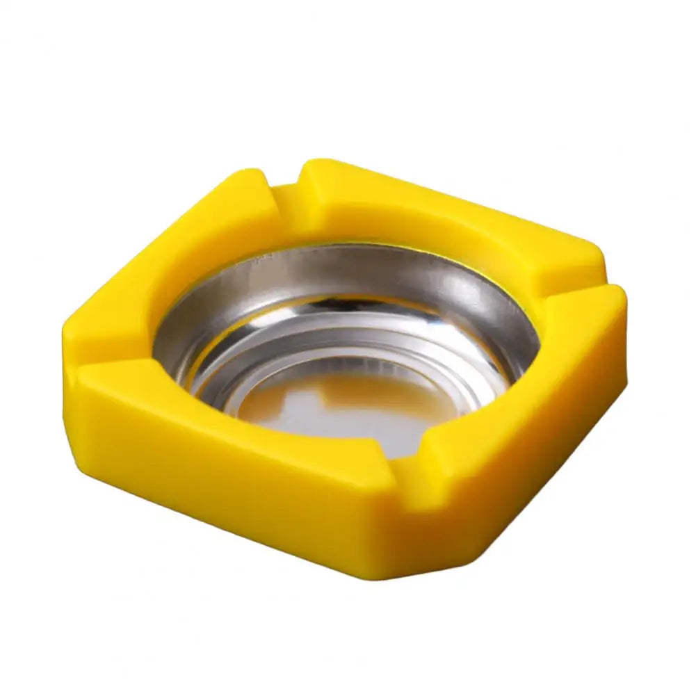Stainless Steel Square Ashtray