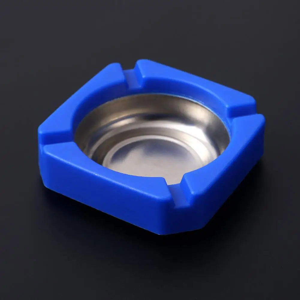 Stainless Steel Square Ashtray