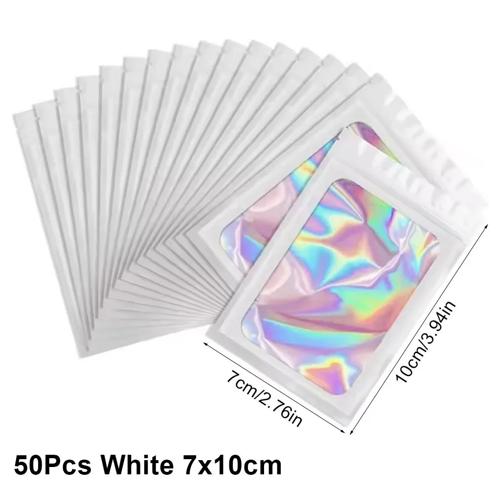 Holographic Black Bags (50 ct)