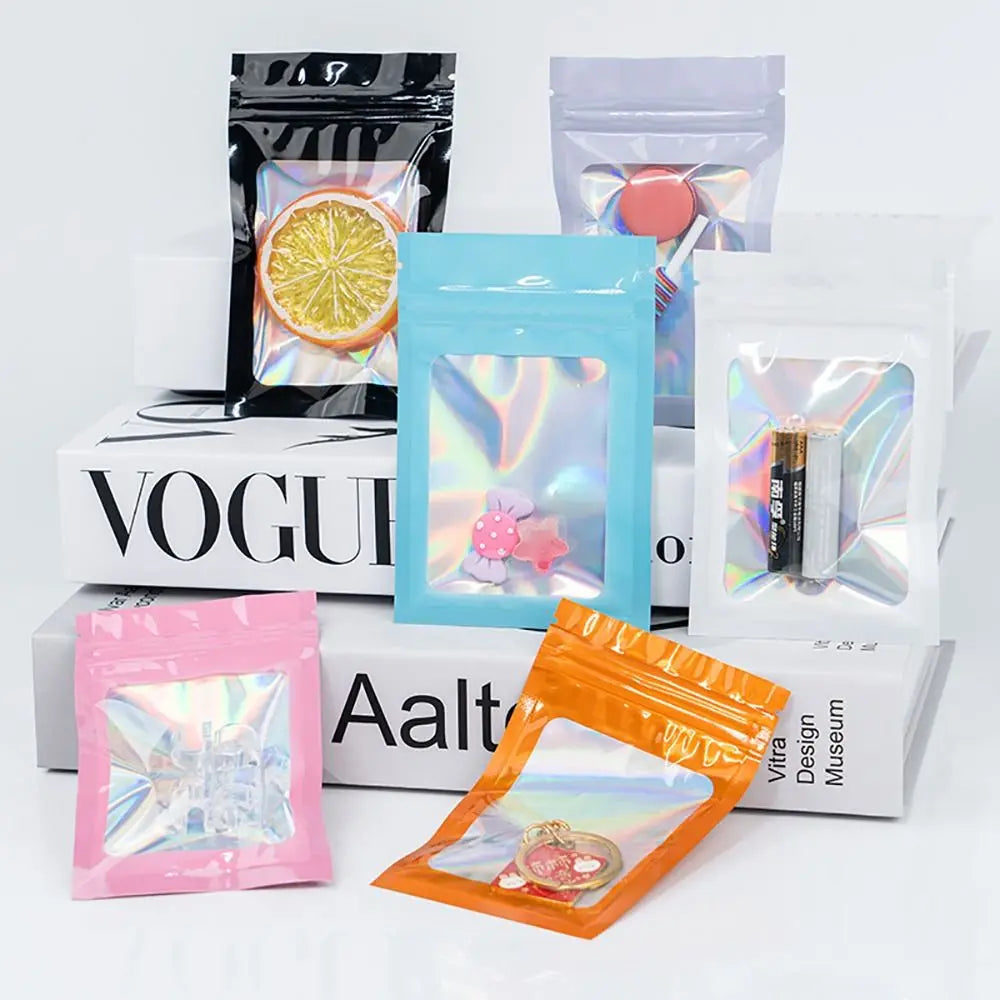 Holographic Black Bags (50 ct)