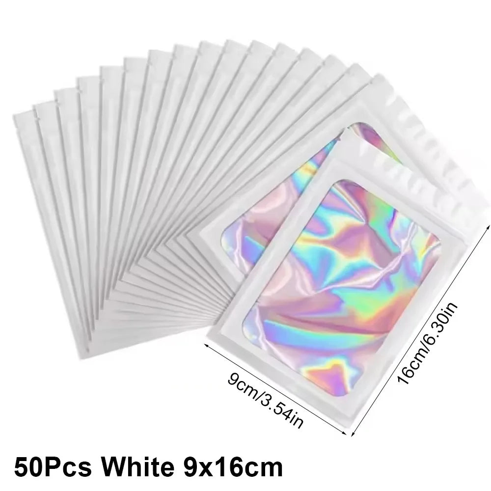 Holographic Black Bags (50 ct)