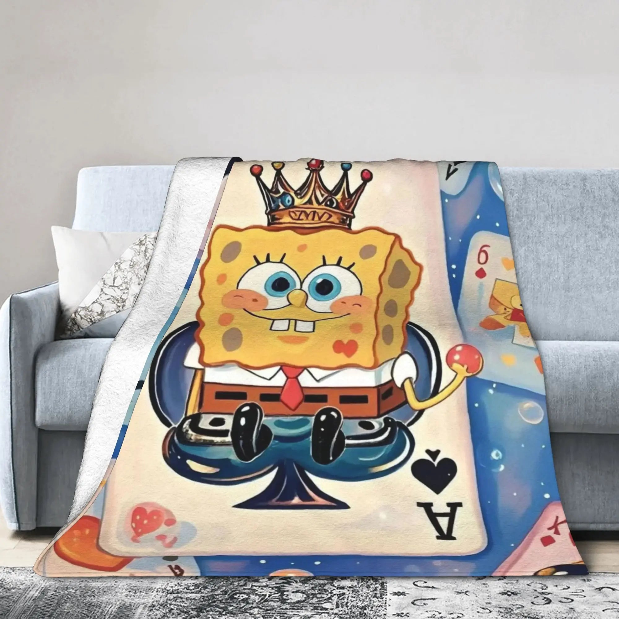Small SpongeBob Throw Blanket