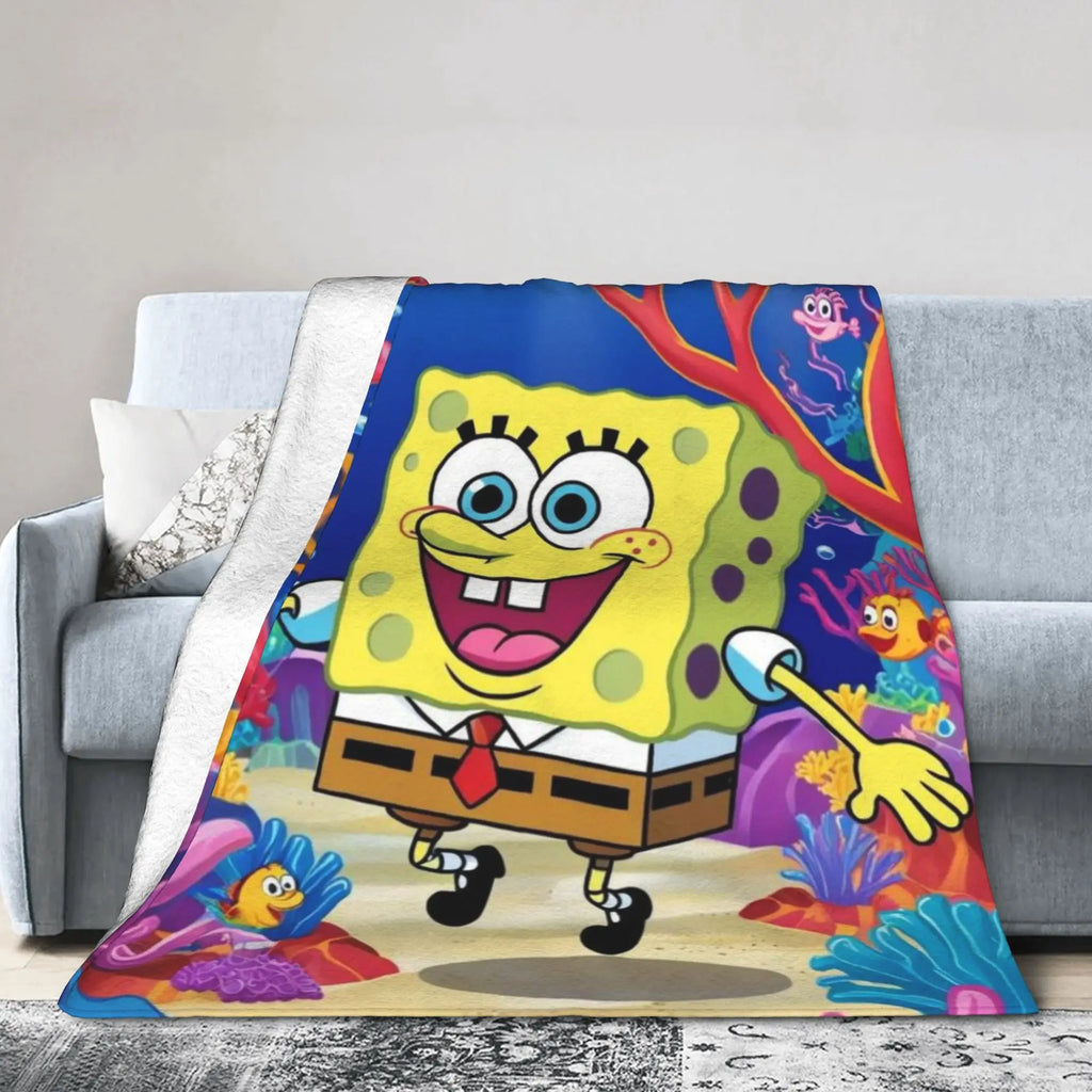 Small SpongeBob Throw Blanket