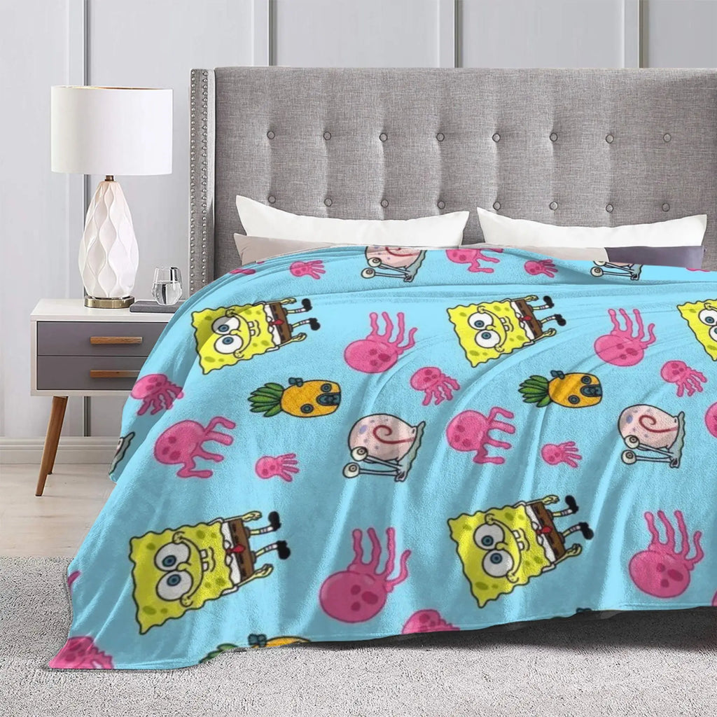 Small SpongeBob Throw Blanket