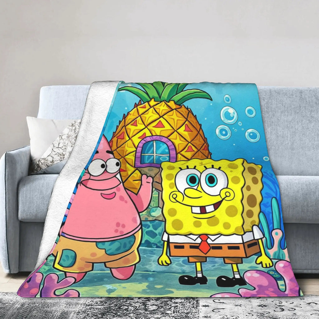 Small SpongeBob Throw Blanket